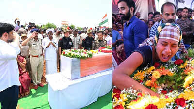 Nation salutes Andhra Pradesh soldier Murali Naik: Final rites held amid chants and tears | Vijayawada News 121077537.jpg