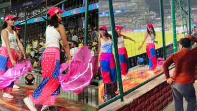 Fan goes wild imitating cheerleaders during IPL match, police steps in – WATCH | Cricket News 121435348.jpg