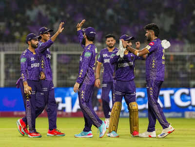 Kolkata kolkata knight riders harshit rana celebrates with teammates after tak .jpg