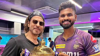 Shreyas srk 2005 ipl.jpg