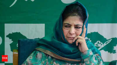 Mehbooba Mufti meets LG to press for Kashmiri Pandits’ return | India News 121578613.jpg
