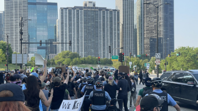 After LA, Chicago erupts in protest over immigration raids; over 1,000 protesters join downtown march – watch video