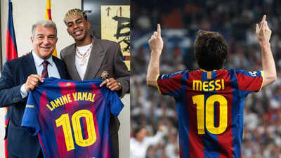 La Liga: Days after 18th birthday, Lamine Yamal confirmed to wear Lionel Messi’s iconic No 10 jersey | Football News 122610091.jpg
