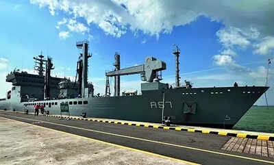 India commissions indigenously built diving support vessel, to boost submarine rescue ops | India News 122772664.jpg