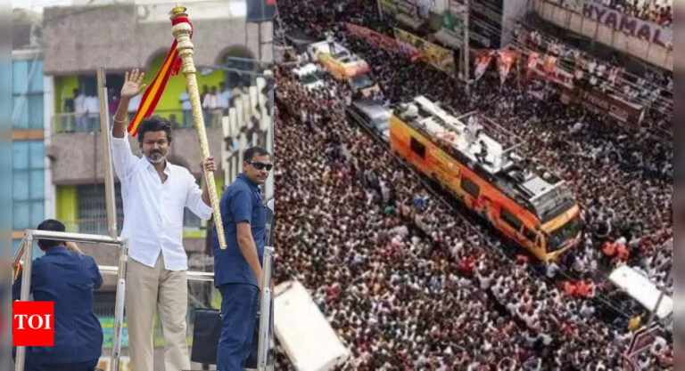 What caused Karur stampede? Crowd panicked after Vijay sang song criticising V Senthilbalaji as ‘10-rupee minister’, say eyewitnesses | Chennai News