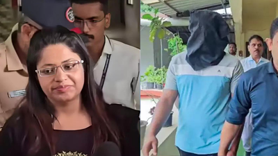 A massive search is underway for dismissed ias officer pooja khedkar and her family after they alleg.png