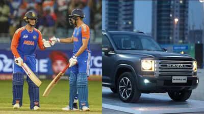 Abhishek sharma shubman gill with car awarded for pott agency photos.jpg