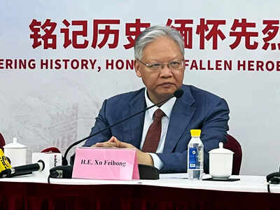 Chinese ambassador to india xu feihong.jpg