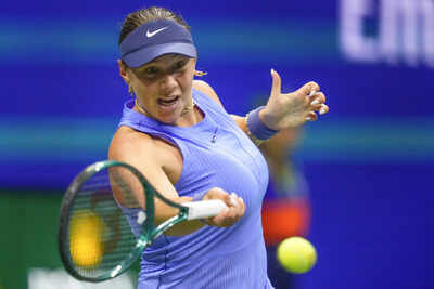 Defending champion aryna sabalenka will face amanda anisimova in the us open women39s final.jpg