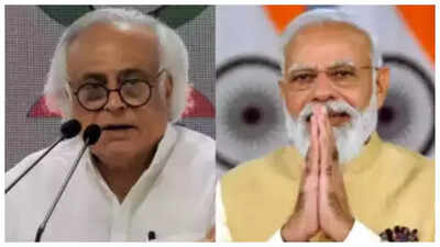 Jairam ramesh and pm modi.jpg
