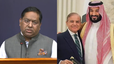 Mea spokesperson randhir jaiswal pak pm shehbaz sharif saudi arabia39s crown prince mohammed bin sal.png