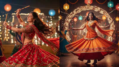 Navratri 2025 7 prompts to make realistic ai dandiya and garba night images using google gemini for.jpeg