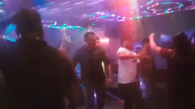Police officers hold drinks dance at criminal39s birthday party.jpg
