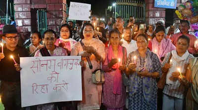 Protests held across ukhand to demand sonam wangchuks release.jpg