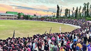 Thousands of youths turned up under floodlights to enjoy the cricket match file photo.jpg