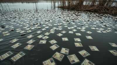 Discarded voter ids in pond.jpg