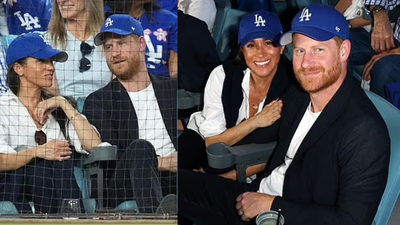 Dodgers fans outraged after prince harry and meghan markle get royal treatment with front row seats.png