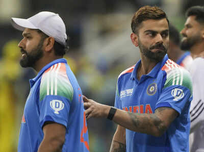 Dubai india39s rohit sharma virat kohli and other players after their win again.jpg