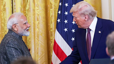 ‘Don’t want to destroy his political career’: Trump calls PM Modi ‘great man’, then makes an odd joke — Watch | India News