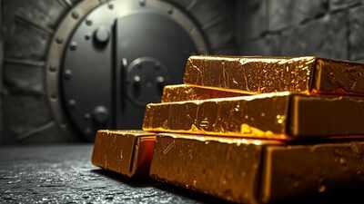 Gleaming gold bars stacked.jpg