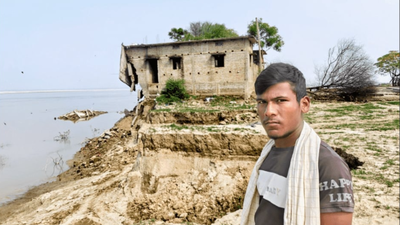 Hungry tide neeraj chaudhary stands in front of his home ravaged by flood waters r women and childre.png