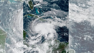 Hurricane melissa moving towards jamaica ap.jpg