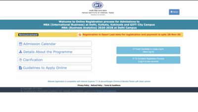 Iift mba admissions 2026 registration window opens at iiftacin check eligibility and direct link to.png