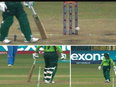 Muneeba ali run out india pakistan match.jpg