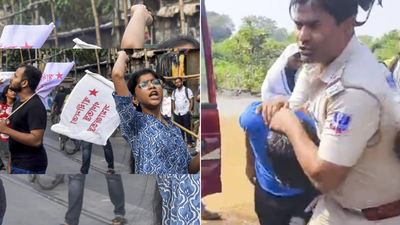 Protest over durgapur medical student rape case police nabs one of the accused pti photo.jpg