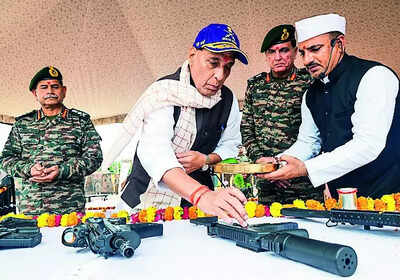 Rajnath warns pak againstmisadventure in sir creek.jpg