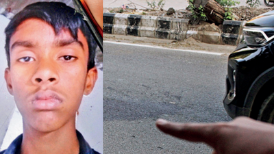 Suv driver hit the boy on his bicycle and then reversed over him before fleeing the scene.jpg