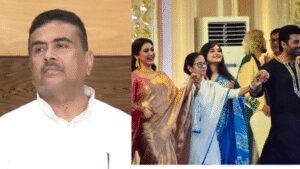 Suvendhu adhikari left mamata banerjee at the carnival ani.jpg