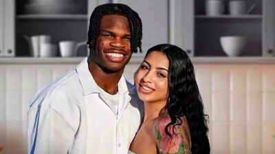 Travis hunter wife leanna lenee.jpg