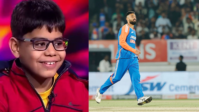 Varun chakaravarthy and viral kbc kid.jpg