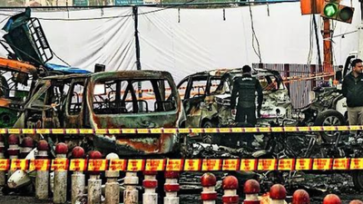 A file photo of the aftermath of the nov 10 delhi attack suicide bomber umar was keen to travel to a.png