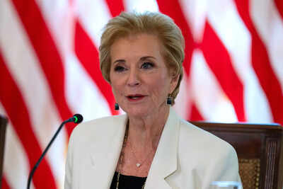 As the us government shutdown ends linda mcmahon is set to resume plans to dismantle the education d.jpeg
