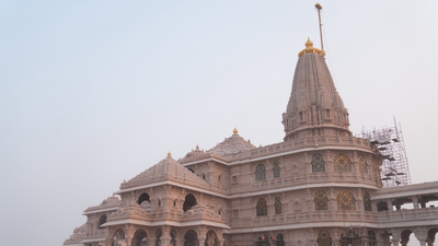 Ayodhya all decked up for grand flag hoisting to mark completion of ram temple.jpg