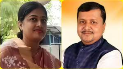 Bjp39s nitin nabin rjd39s rekha kumari.jpg