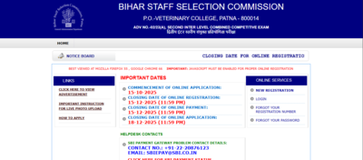 Bssc inter level recruitment 2025 registration deadline for 23175 vacancies extended apply online by.png