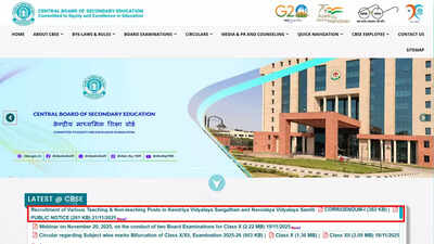 Cbse releases tier 1 exam dates for kvs and nvs 2025 recruitment.jpg