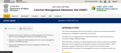 Cmat 2026 registration window closes today at cmatntanicin check direct link to apply here.jpg