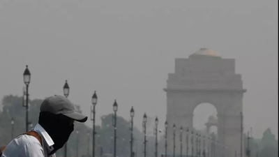 Despite persistent haze and discomfort delhi39s air quality saw an improvement on tuesday moving fro.jpeg