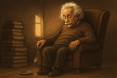 Einstein39s afternoon rest in study.jpg