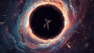 If you fell into a black hole would you survive what new research says about spaghettification.jpg