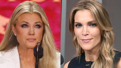 Is erika kirk pregnant megyn kelly reacts as erika says she prayed for a baby when charlie kirk was.png