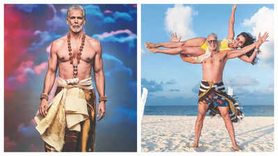 Milind soman turned 60 on november 4.jpg