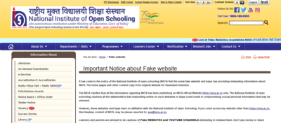 Nios issues public alert on fake websites apps and social media accounts check official notice here.png