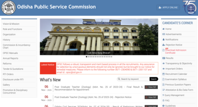 Opsc ocs prelims result 2025 declared at opscgovin.jpg