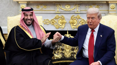 Saudi crown prince mbs left us president donald trump ani.jpg