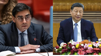 Stephane sejourne left xi jinping file.jpg